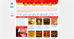 Desktop Screenshot of diwali-greetings.com